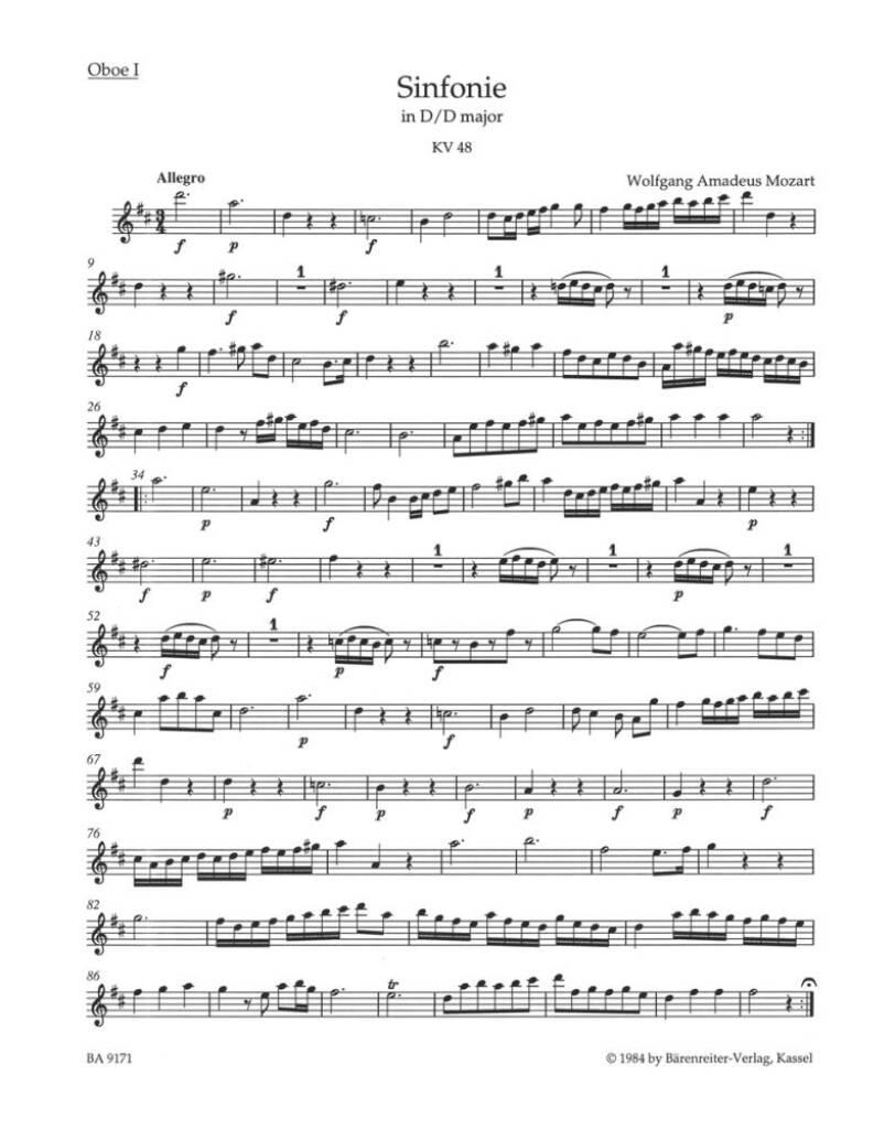 Symphony in D Major No. 8